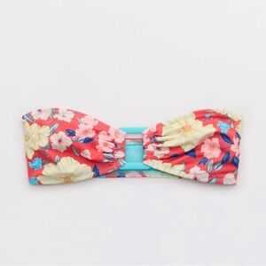 NWT Aerie Ring Bandeau Bikini Top